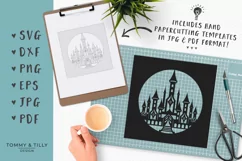 Castle - SVG DXF PNG EPS JPG PDF Cutting File Product Image 3