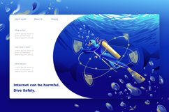Dive Safely - Banner &amp; Landing Page Product Image 1