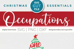 Christmas Nurse svg - Nurse Christmas svg - One Merry Nurse Product Image 5