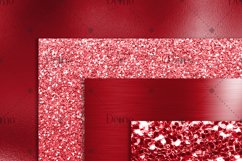 24 Independence Day 4th of July Glitter Foil Metallic Papers Product Image 3