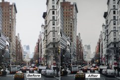 Street photography Black City lightroom presets for desktop Product Image 9