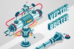 Isometric Machinery Construction Kit Product Image 2