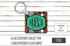 Sublimation Keychain PNG Design Product Image 1