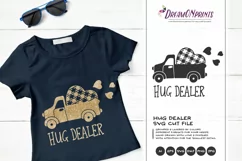 Love Truck SVG - Hug Dealer SVG Product Image 1