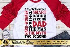 Dad Subway Art SVG Father's Day SVG PNG EPS DXF Daddy SVG Product Image 1