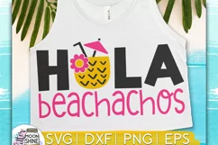 Hola Beachachos SVG DXF PNG EPS Cutting Files Product Image 1
