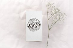 Lettering Winter SVG Product Image 5