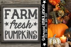 Farm Fresh Pumpkins 2 SVG Product Image 1