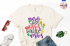 Mardi gras kisses - Mardi Gras SVG EPS DXF PNG Product Image 2