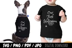 Baby and Dog Matching Halloween SVG PNG / First Halloween Product Image 3