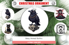 Ornament Gothic Baby Animals Product Image 1