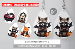 Earring Gothic Baby Animals Product Image 1