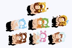 Baby animal 3D SVG Product Image 4