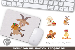 Mouse Pad Fruit Harvest Babies Product Image 1
