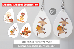 Earring Fruit Harvest Babies Product Image 1