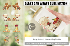 Glass Can Fruit Harvest Babies Product Image 1