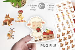 Fruit Harvest Babies Sticker Product Image 1