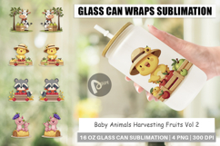 Glass Can Fruit Harvest Babies Product Image 1