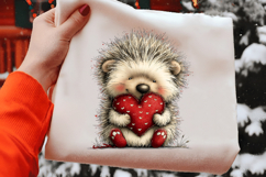 Baby Animals Valentine Heart PNG Product Image 2
