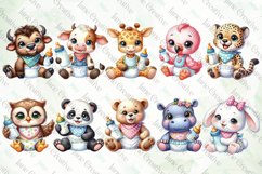 Baby Animals With Milk Bottle Product Image 3