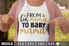 Baby Announcement, From Fur Mama, pregnancy shirt, baby announcement, from fur mama, Pregnancy Reveal, pregnancy reveal, Pregnancy Shirt