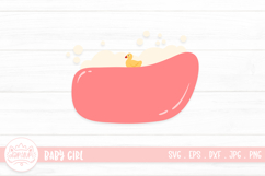 Baby Shower Girl Clipart Design Product Image 1
