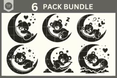 Teddy Bear SVG, Baby Bear Svg, Bear SVG, Bear Cut Files Product Image 4