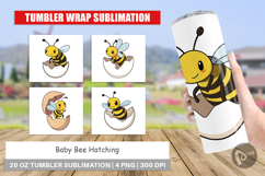Tumbler Hatching Baby Bee Product Image 1