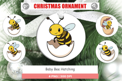 Ornament Hatching Baby Bee Product Image 1
