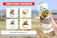Tumbler Hatching Baby Bee Product Image 1