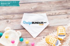 Baby Bib Mock up Product Image 1