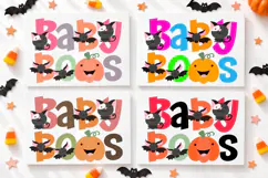 Baby Boos - Cute Halloween Color Font Product Image 1