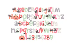 Baby Boos - Cute Halloween Color Font Product Image 9