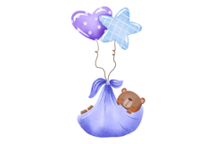 Baby Newborn Boy Things. Baby Shower It’s a Boy Product Image 3
