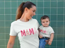 Mama is my valentine SVG, Mama SVG, Valentine mommy & me SVG Product Image 2