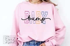 Baby Bump SVG - New Baby Pregnant Pregnancy Announcement PNG Product Image 1