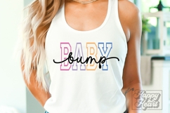 Baby Bump SVG - New Baby Pregnant Pregnancy Announcement PNG Product Image 4