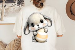 Baby Bunny Easter Clipart Product Image 2