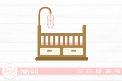 Baby Shower Girl Clipart Design Product Image 1