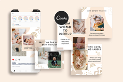Baby Instagram Canva Social Media Post Templates Product Image 8