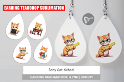 Earring School Baby Cat Product Image 1