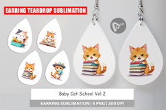 Earring School Baby Cat Product Image 1