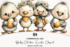Baby-Chicken Easter Clipart Product Image 1