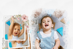 Watercolor Photo Collage Template Product Image 2