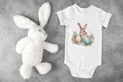 Sublimation Design. Easter Bunny Watercolor. PNG File Product Image 6