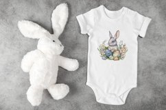 Sublimation Design. Easter Bunny Watercolor. PNG File Product Image 6