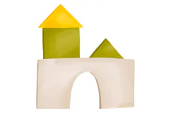 Hand Drawn Baby Toys. Toy Horse, Castle, Rocket Product Image 4