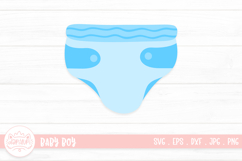 Baby Diaper Illustration Product Image 1