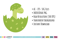 cute dino printable