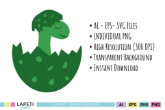 baby dinosaur illustration